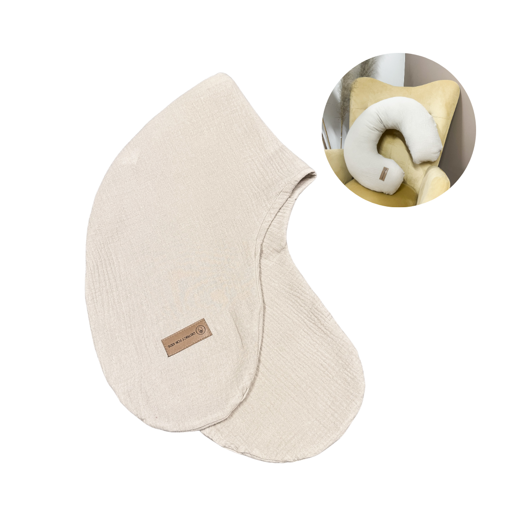 Stillkissen-Ersatzbezug aus Musselin