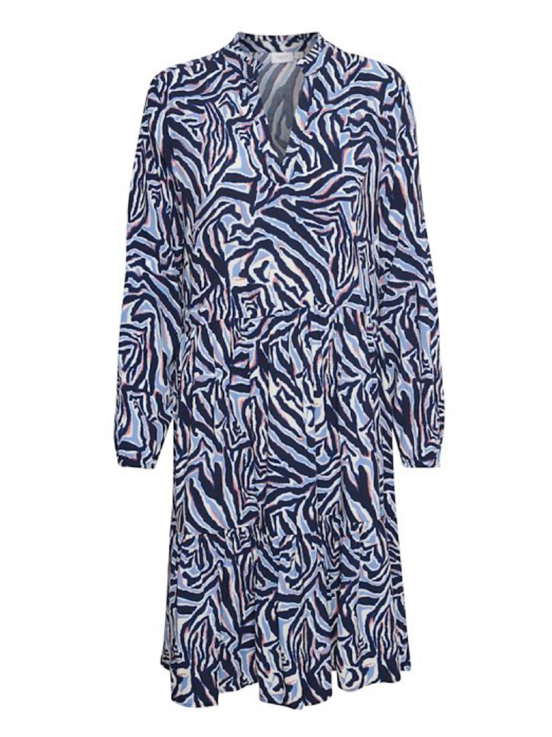 Langarmkleid Eda SZ night sky Zebra