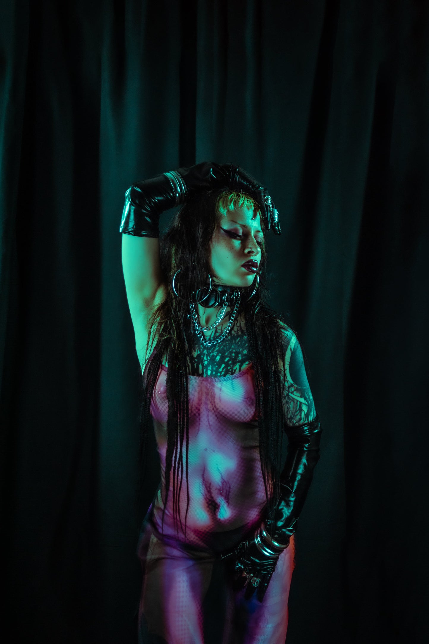 Translucent Long Dress