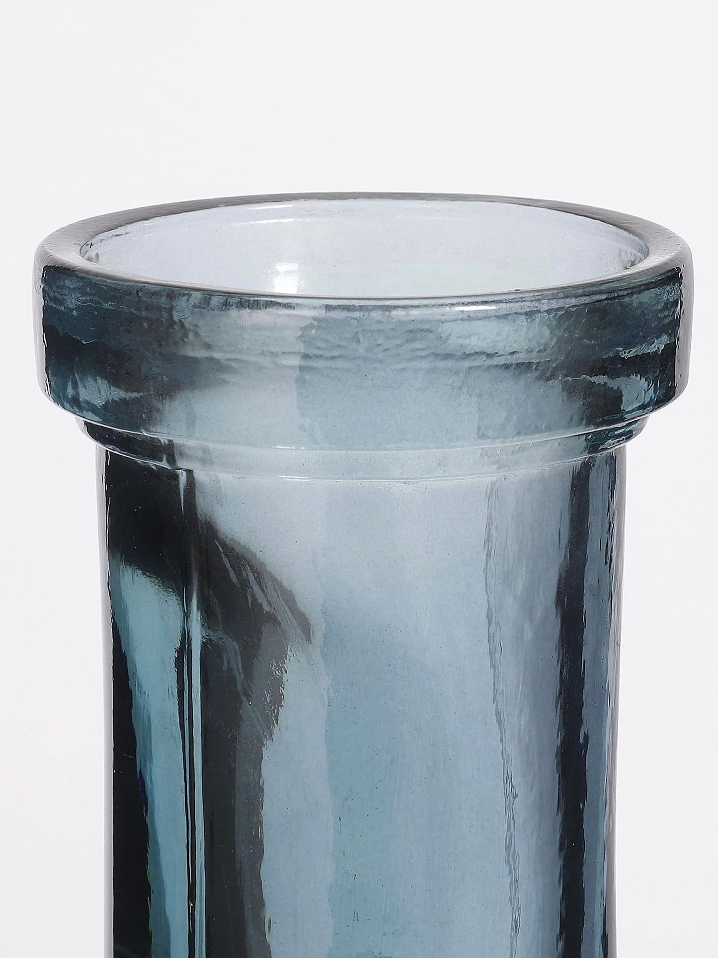 Glasvase Rioja dunkelblau 100cm