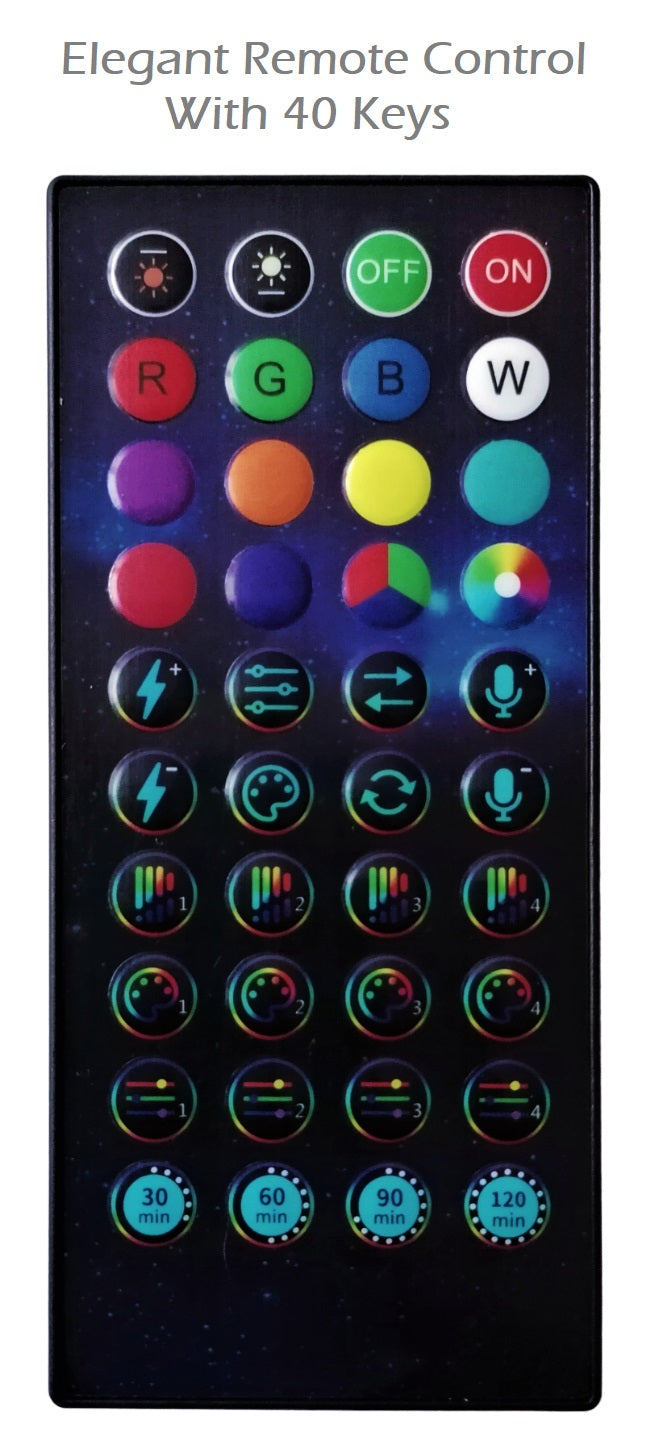 Smart LED Lichterkette Weihnachtsbeleuchtung App Musik Alexa RGB USB Wasserdicht