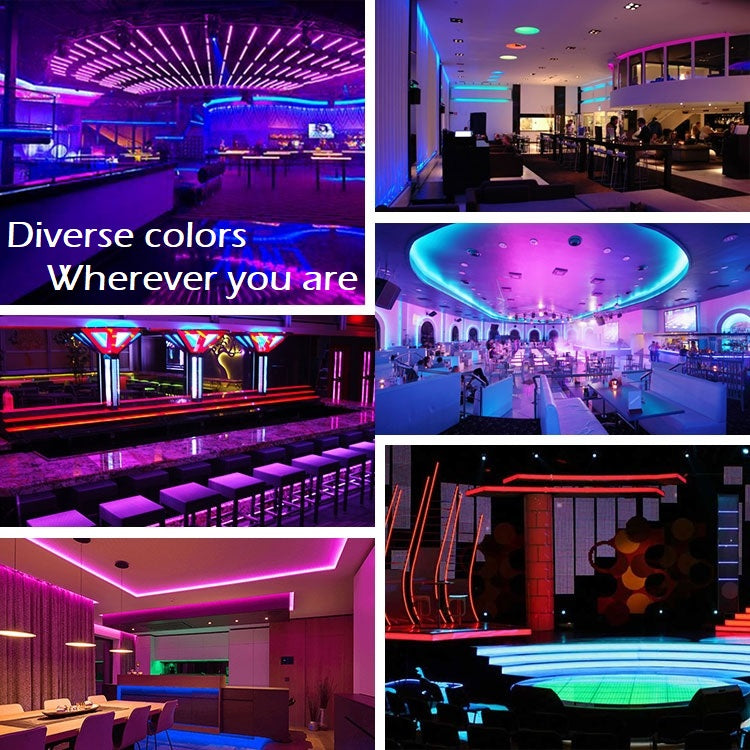 LED Streifen Strip RGB mit Fernbedienung SMD5050 für Innenräume Dimmbar