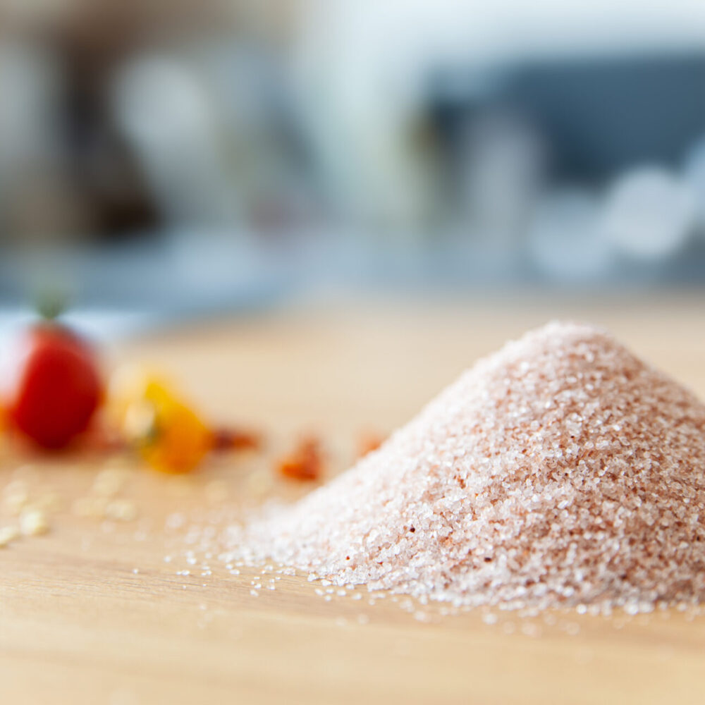 Fornt sjávarsalt, fínkornað – Náttúrulegt kristalsalt frá Himalajafjöllum 