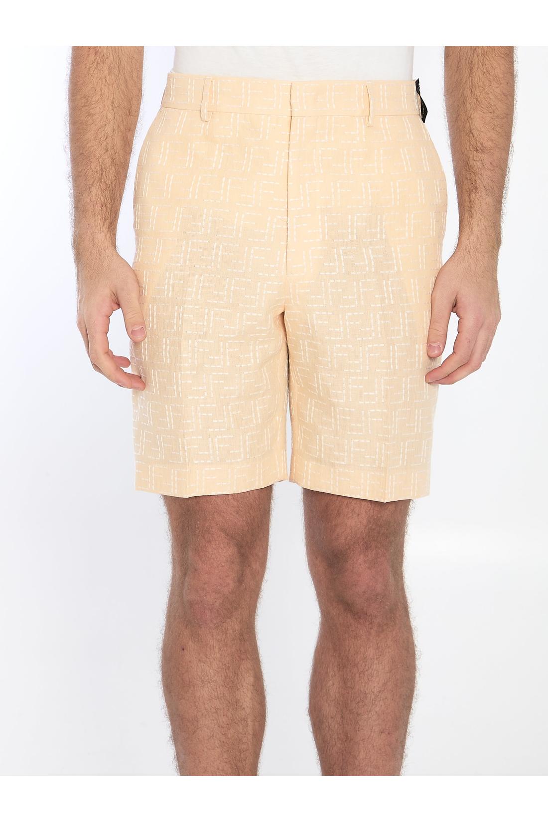 FF jacquard bermuda shorts