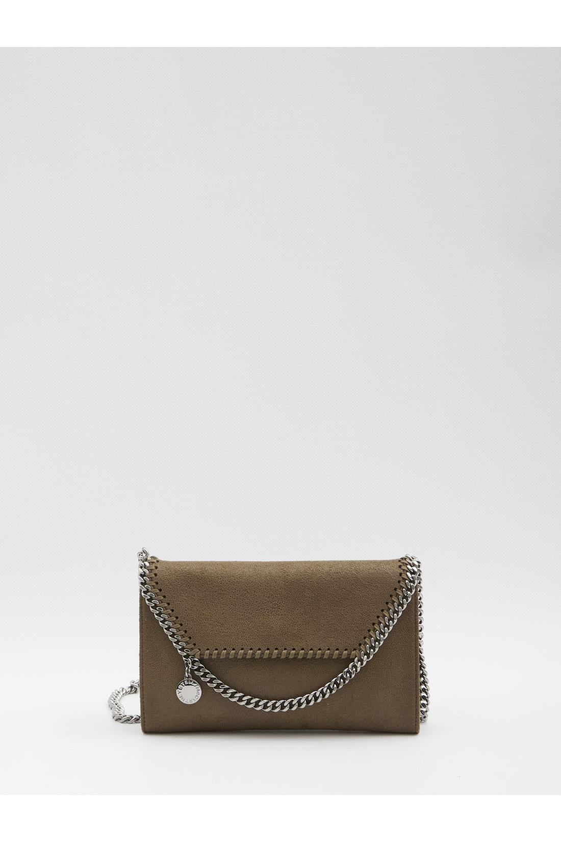 Falabella wallet with chain