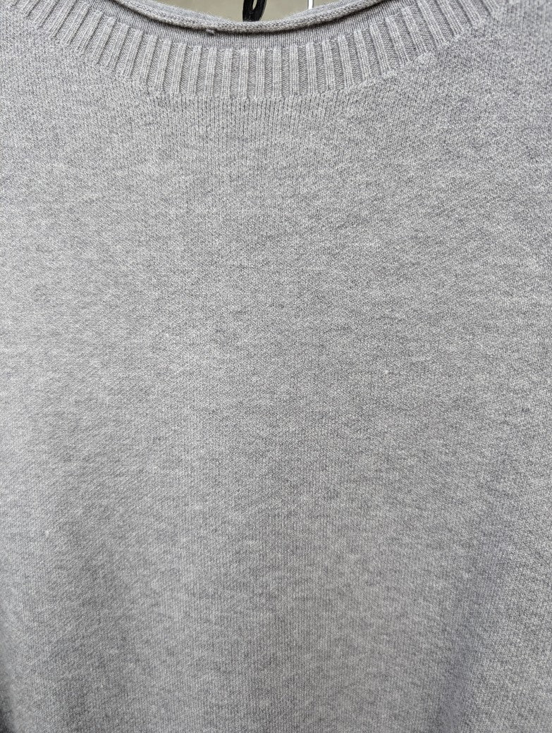 Wohlfühlset Pullover Jogginghose Feinstrick Viskose Grau, One Size