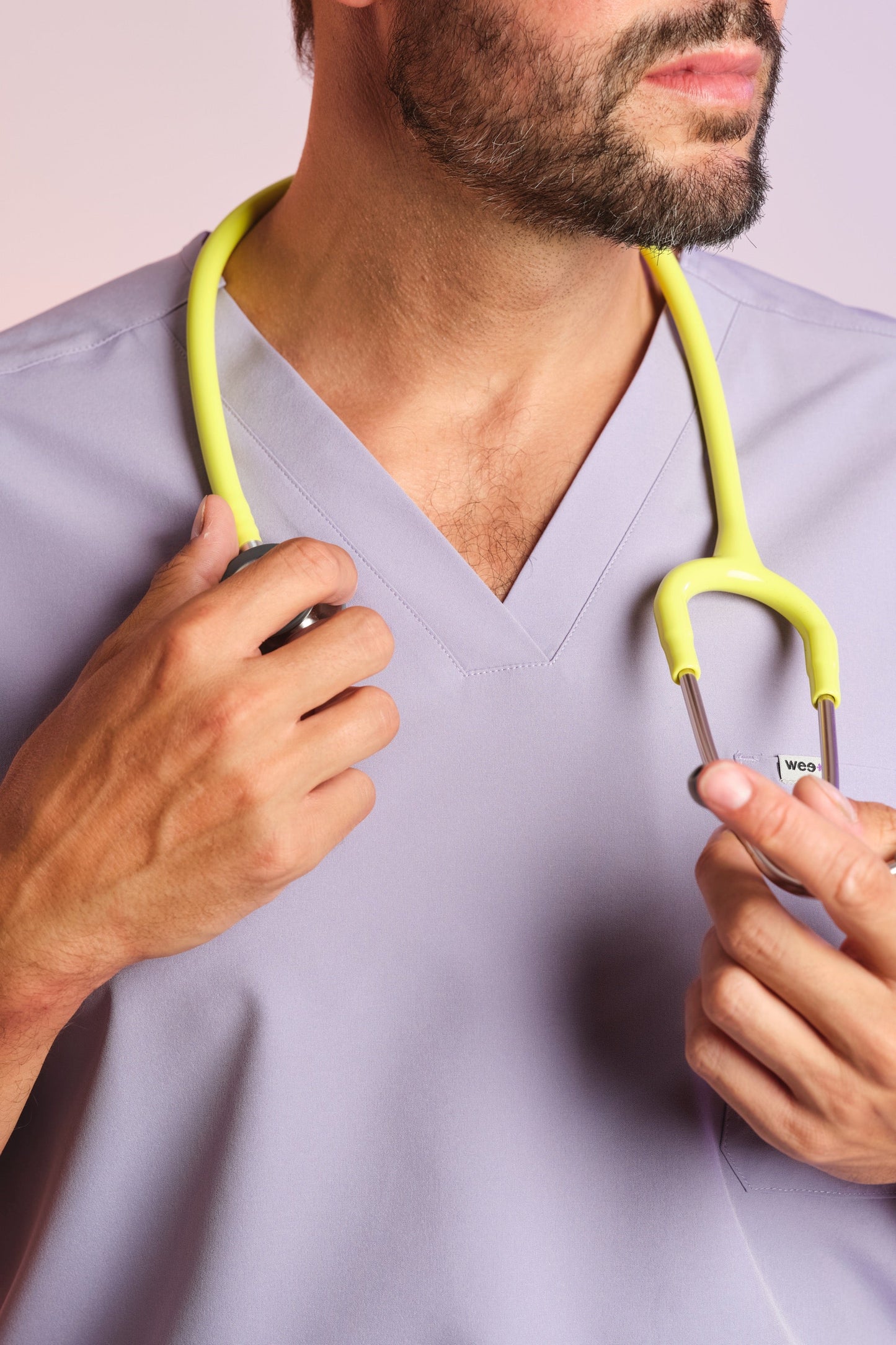 Active Scrub Top “Pete” – Violet