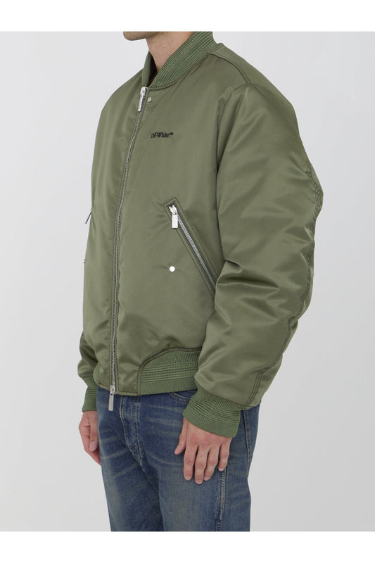 Four Leaf Clove bomber jacket