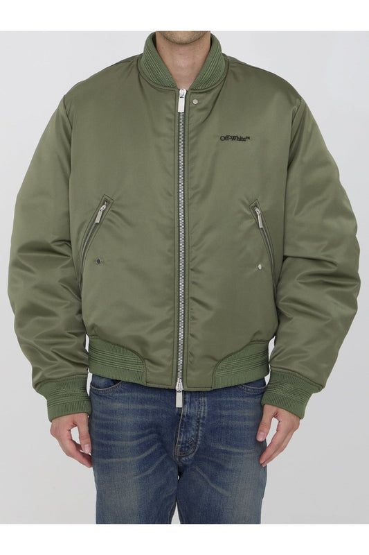 Four Leaf Clove bomber jacket