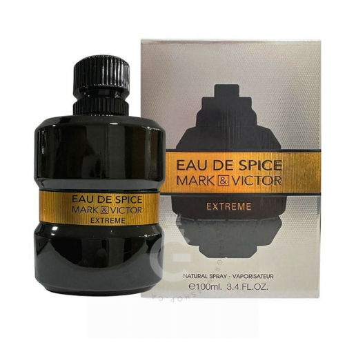 Fragrance World Eau de Spice Extreme MARK &amp; VICTOR Eau de Parfum 100ml