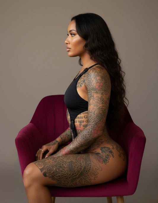 Cut Out Strap Bodysuit