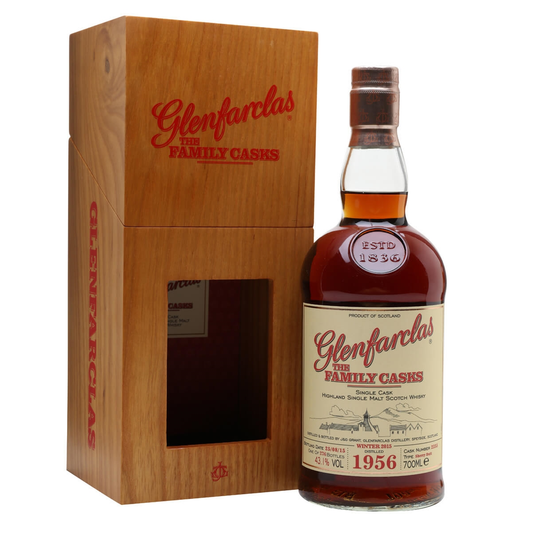 Glenfarclas 1956/2015 - Fjölskyldukökurnar - Útgáfa W15 #2355