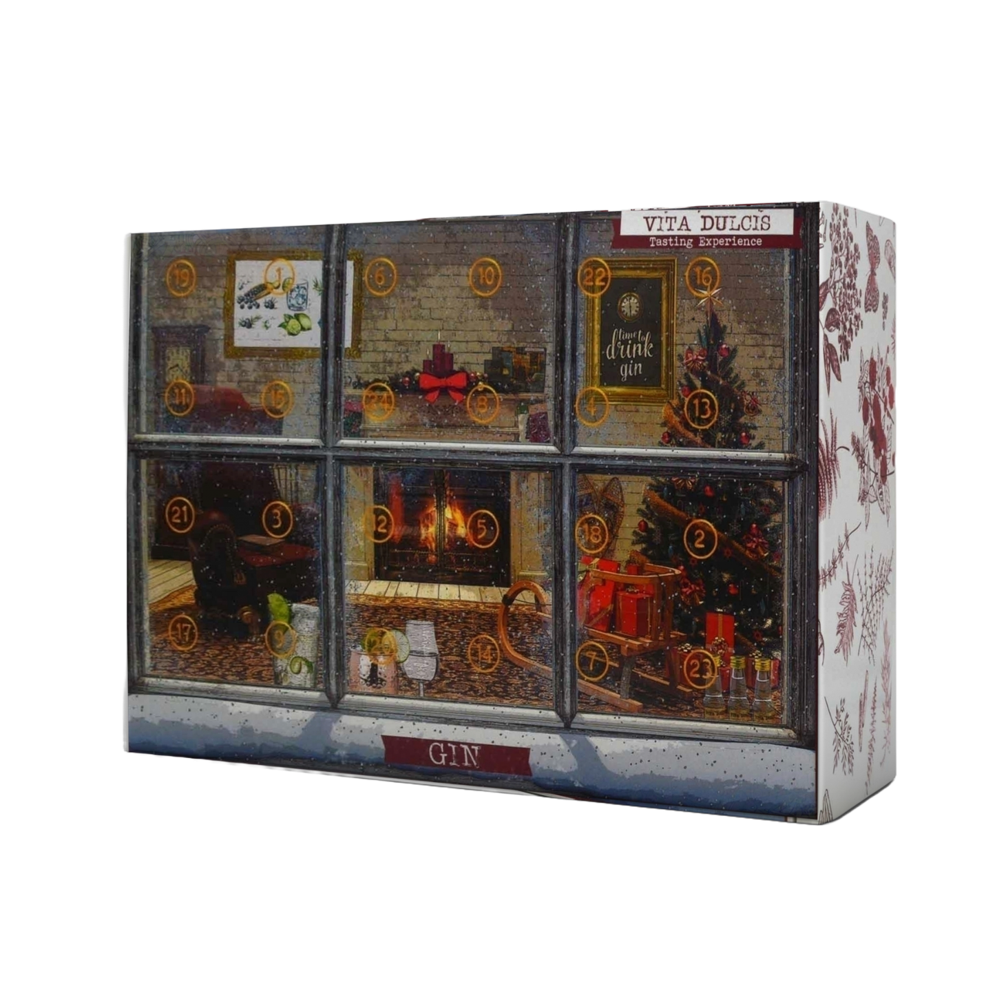Gin aðventudagatal - Útgáfa 2025 - Vita Dulcis - 24 x 20 ml