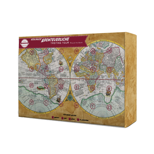 Gin World Tour aðventudagatal - Útgáfa 2025 - Vita Dulcis - 24 x 20 ml