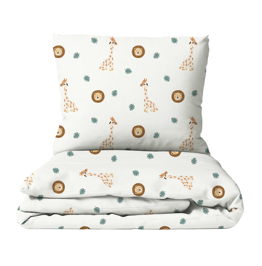 "Giraffe and Lion" Premium Children's Bedding