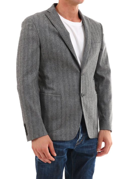 Gray Wool Jacket