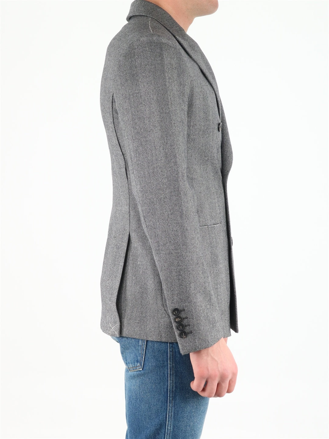 Grey wool jacket