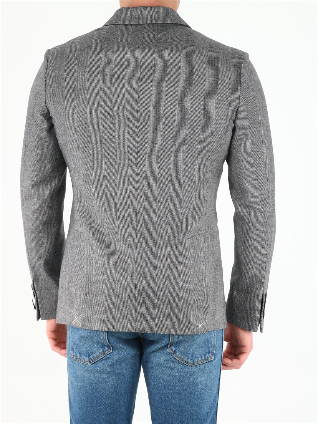 Grey wool jacket