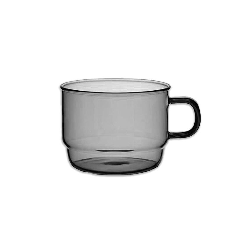 Hario Colors Stack Mug Cup – 300ml Heat-Resistant Glass Mug