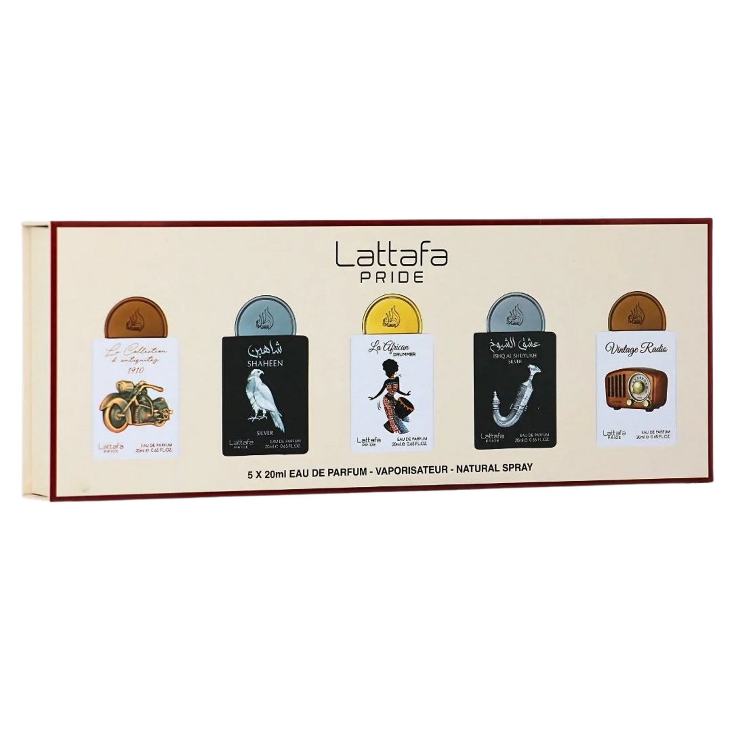 Lattafa Pride/No. 05 Giftset Collection Eau de Parfum 5x20ml