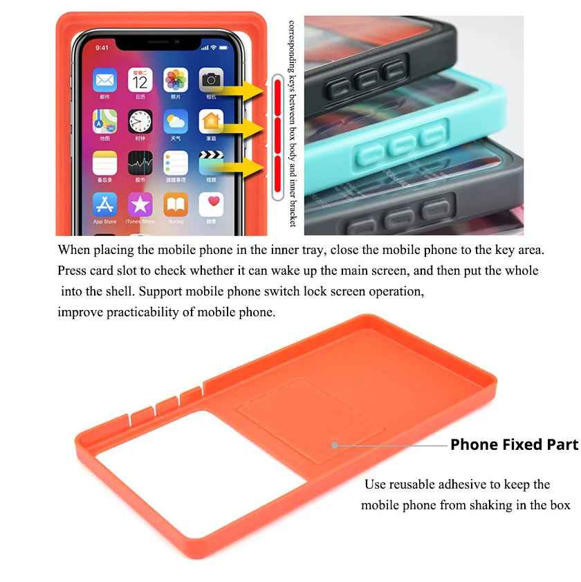 StickUp™ Nano Suction Phone Case waterproof