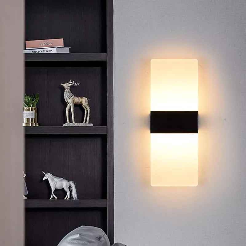 Mini Led Acrylic Wall Lamp AC90-260V