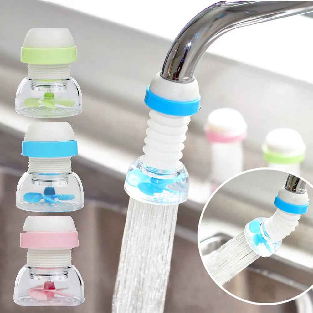 Rotatable 360 Faucet Extender