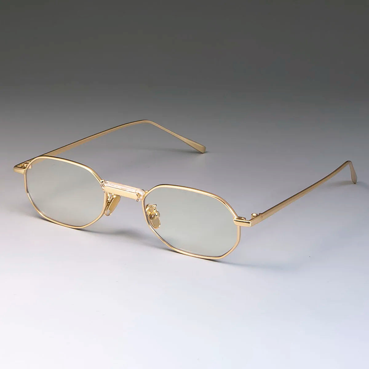 Klassískir steampunk-gleraugu úr málmi – lítil umgjörð, vintage unisex sólgleraugu