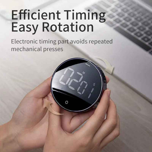 LED Digital Kitchen Timer for Cooking Shower Study Stopwatch Alarm