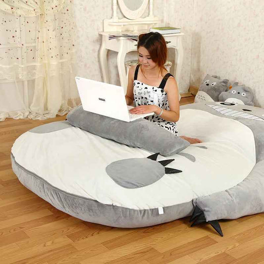 Large Lazy Sofa Floor Mattress for Living Room Resting Beanbag