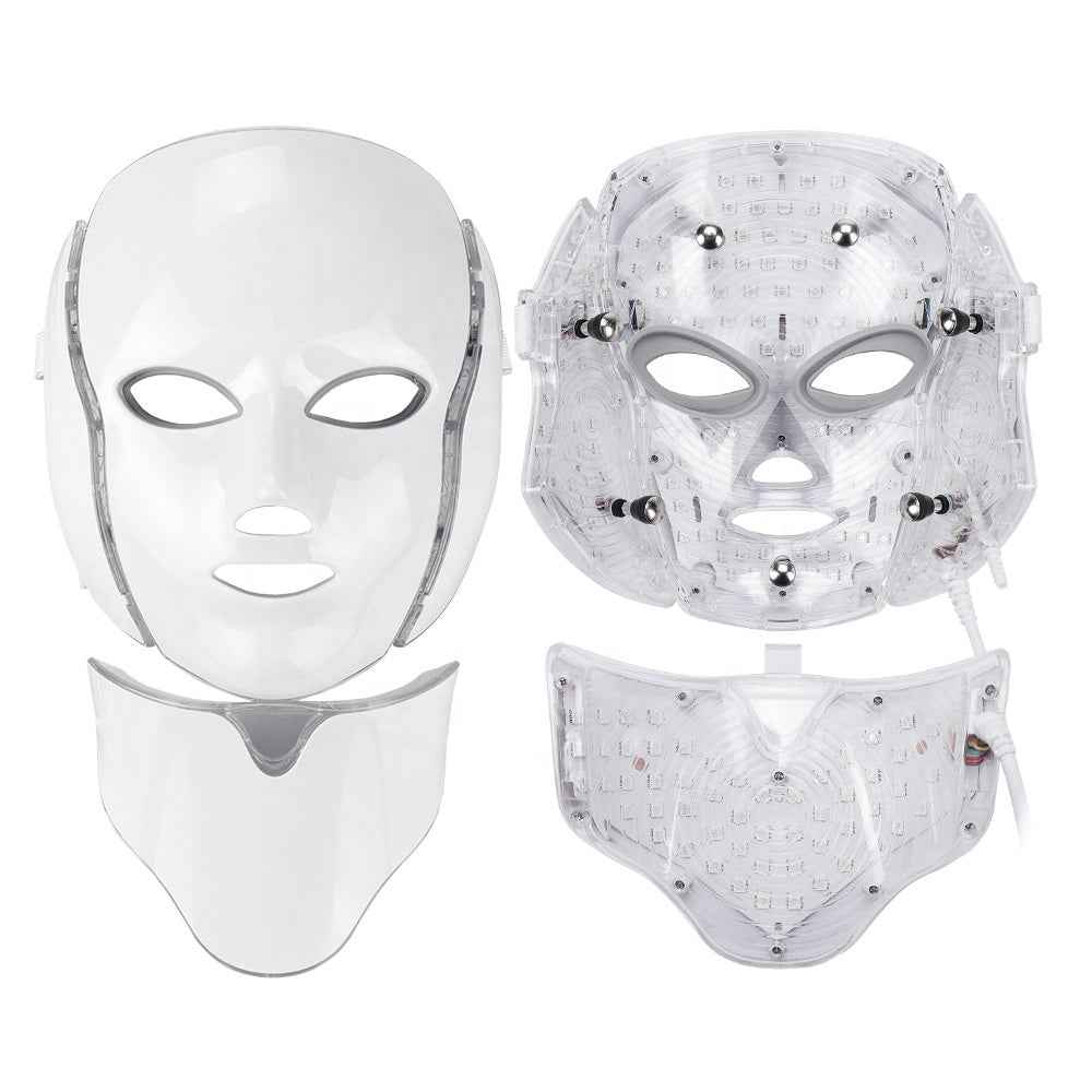 LumaSkin™ LED Face Mask With Neck Skin Rejuvenation