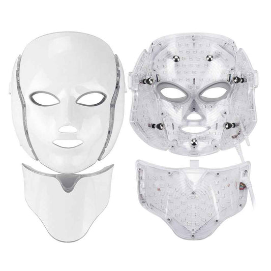 LumaSkin™ LED Face Mask With Neck Skin Rejuvenation