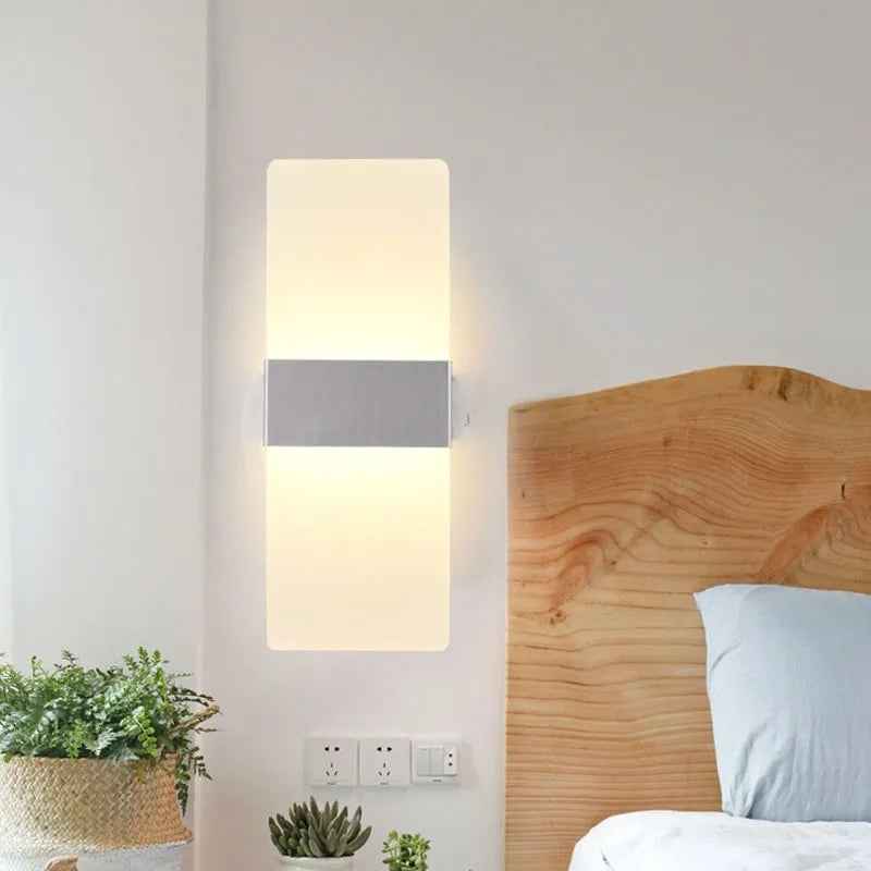 Mini Led Acrylic Wall Lamp AC90-260V