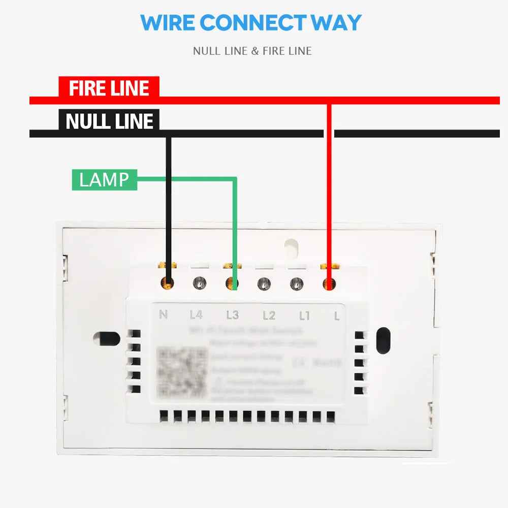 Wifi Switch App Remote Control Wall Light