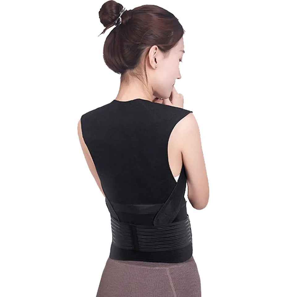 Tourmaline Self-Heating Brace Support Belt Back Posture Corrector
