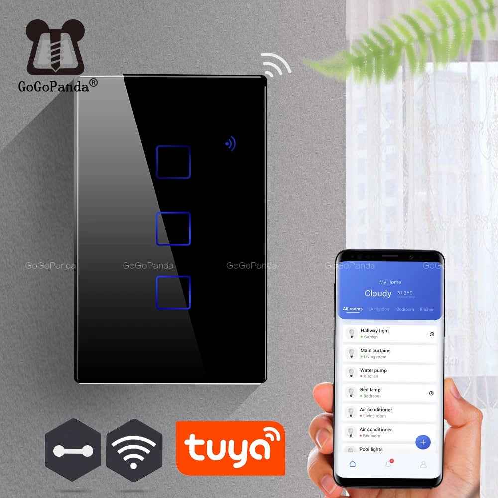 Wifi Switch App Remote Control Wall Light