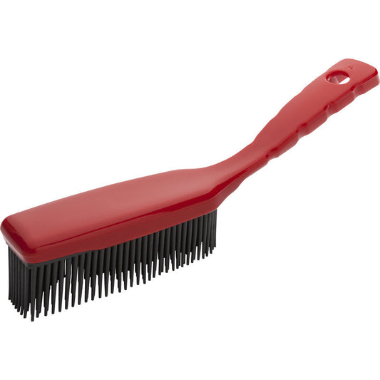 Haug Gumminoppenhandfeger rot  | Packung (1 Stück)