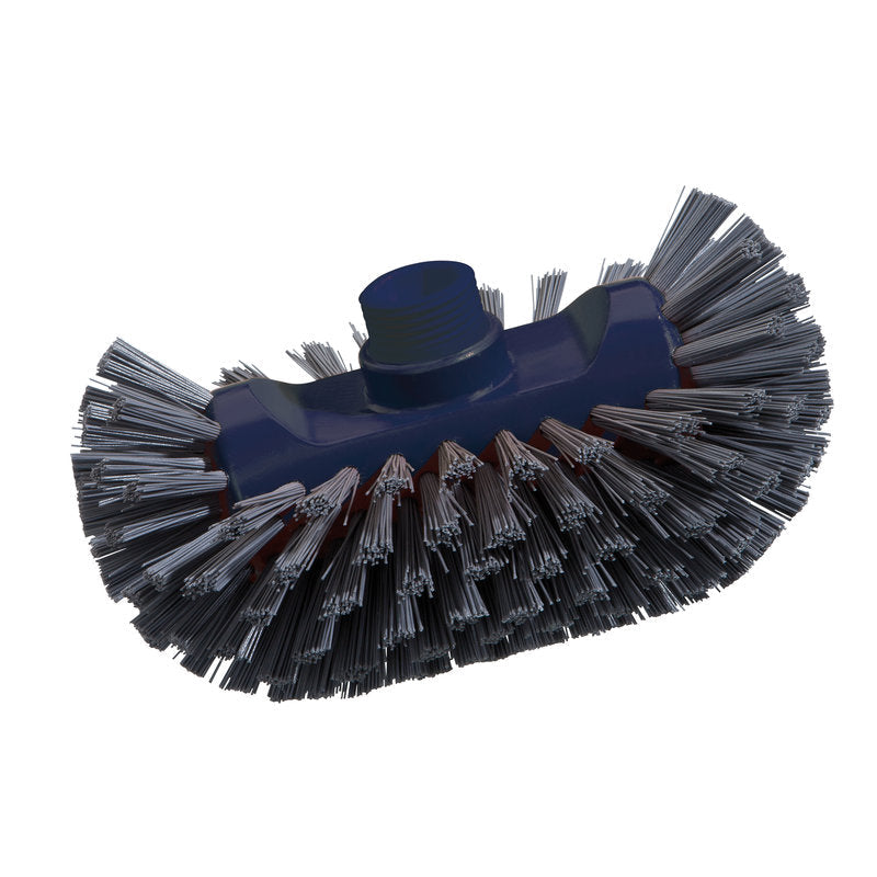 METDEC PREM. KESSELBÜRSTE, PBT GRAU, BLAU, 200X125X35MM