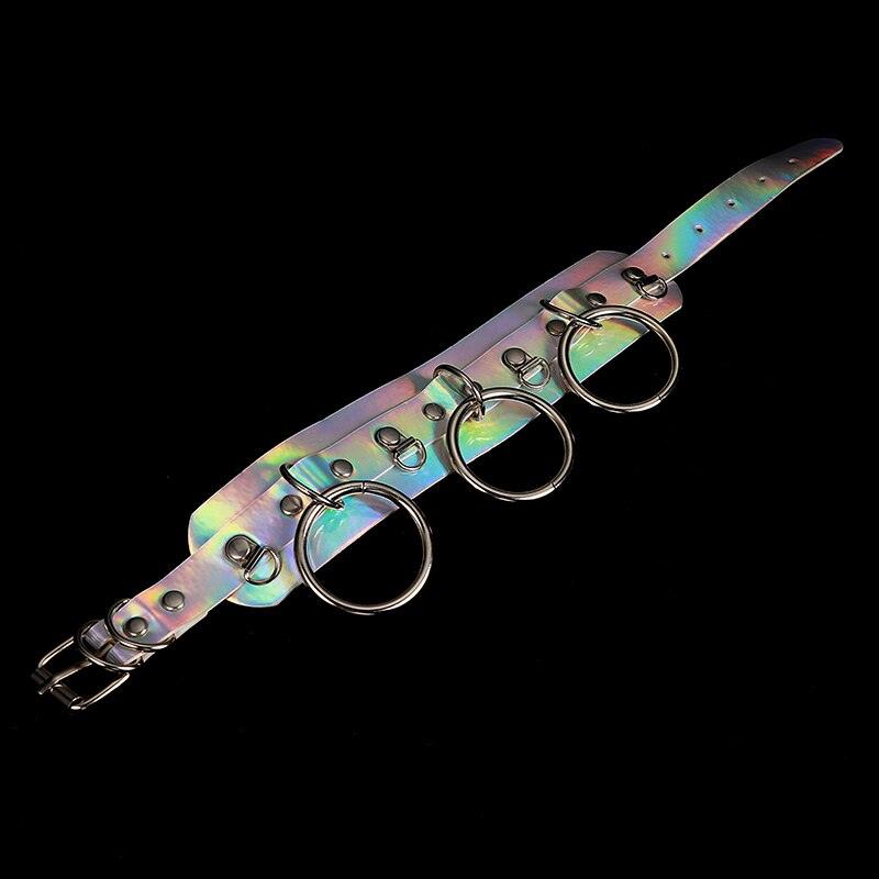 Holographic Choker Chain Necklace