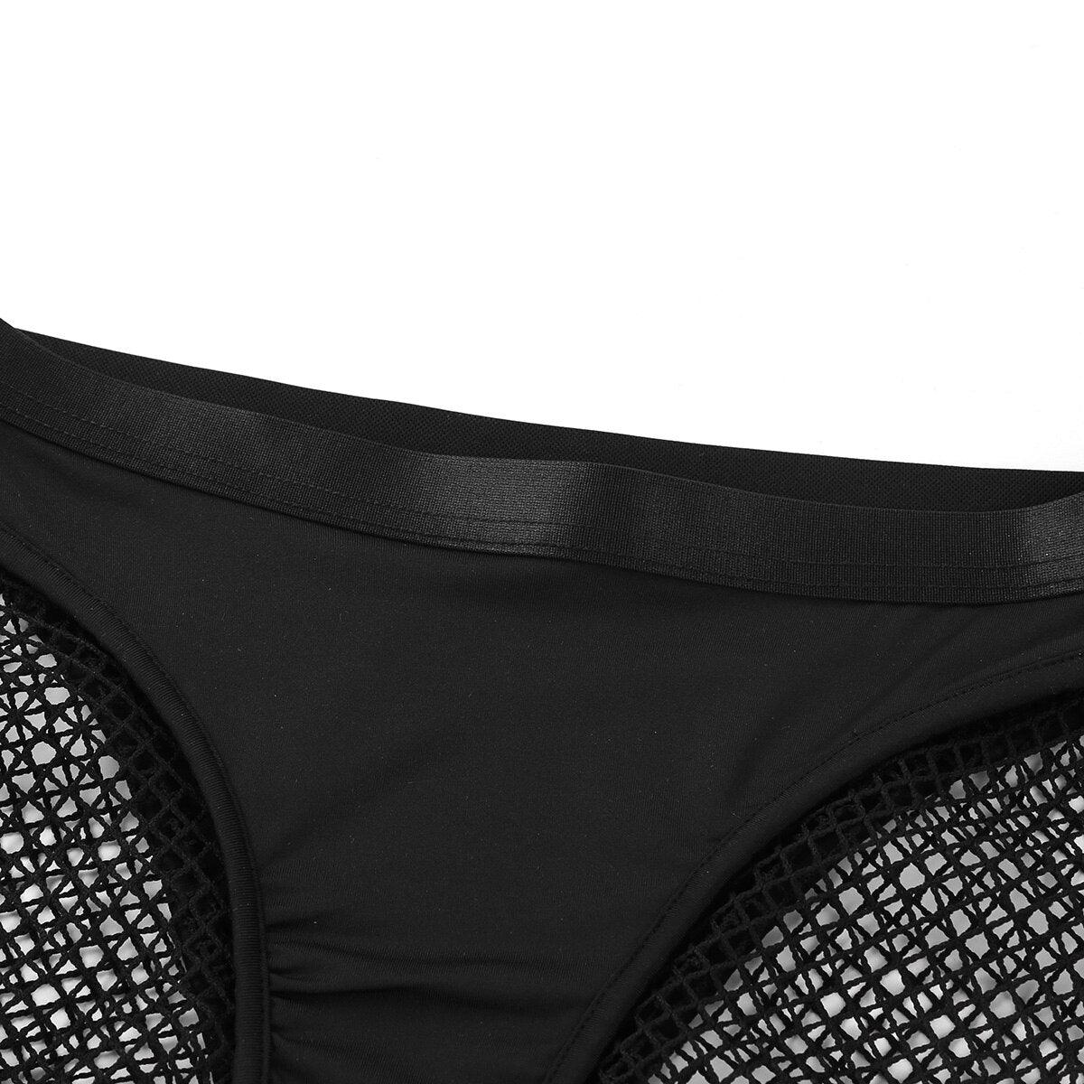 High Waist Fishnet Legging