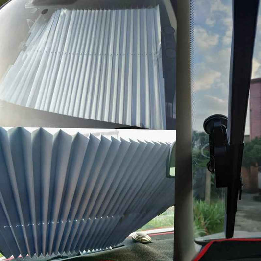 Car Window Sunshade Retractable & Foldable