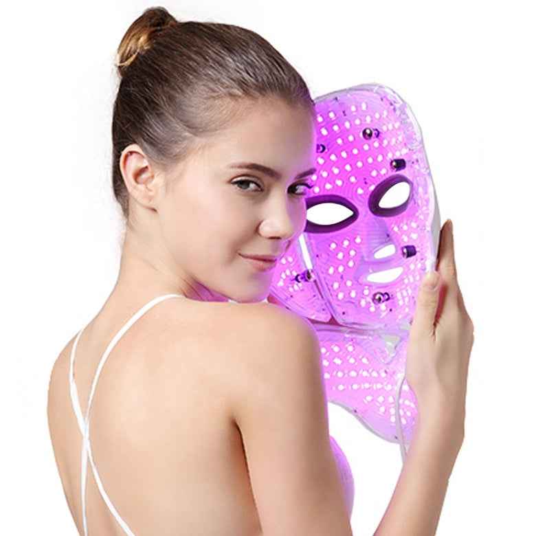 LumaSkin™ LED Face Mask With Neck Skin Rejuvenation