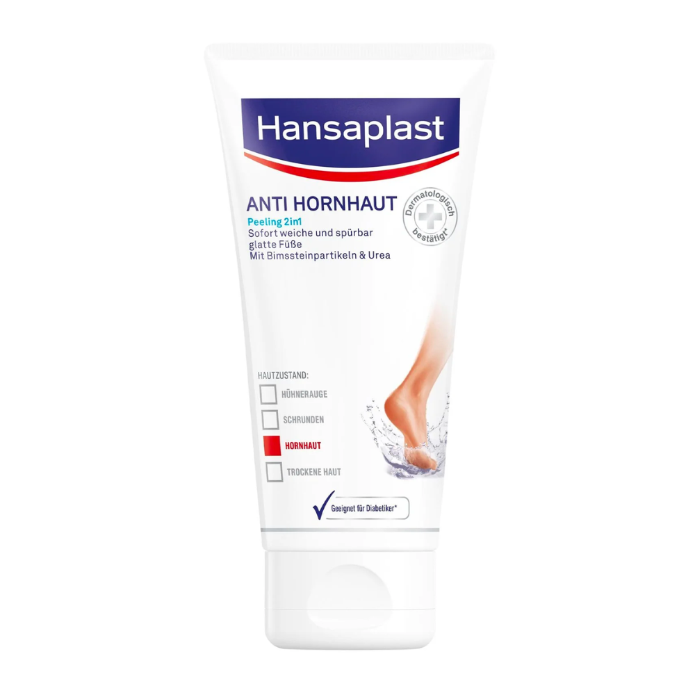Auslaufartikel: Hansaplast Anti Hornhaut Peeling 2in1 - 75 ml | Packung (75 ml)