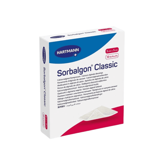 Hartmann Sorbalgon® Classic, Calciumalginat-Kompressen - 10 Stück