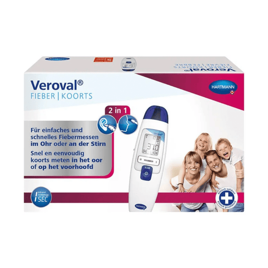 Auslaufartikel: Hartmann Veroval® 2in1 Infrarot-Fieberthermometer | Packung (1 Stück)
