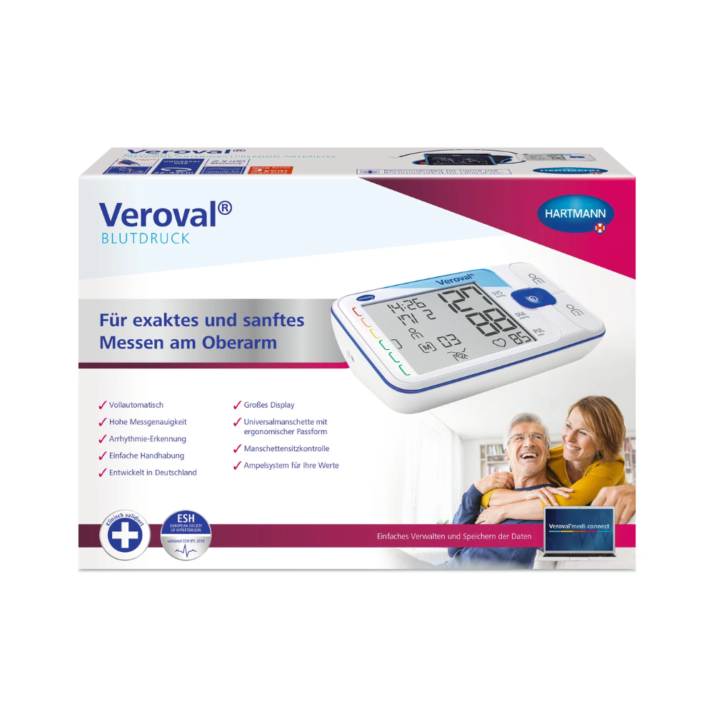 Hartmann Veroval® Oberarm-Blutdruckmessgerät | Packung (1 Stück)
