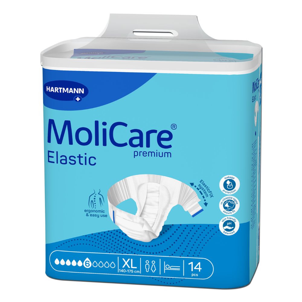 Hartmann MoliCare® Premium Elastic, 6 Tropfen - Größe S-XL