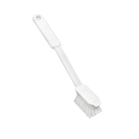 Haug Schmale Nylon-Spülbürste Mittelhart Weiß 255 x 33 x 70 mm