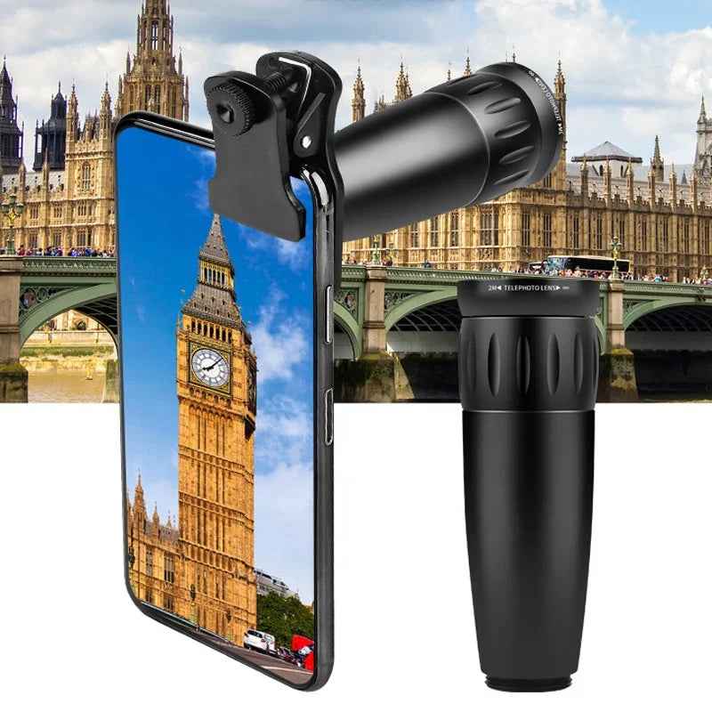 Clip-On Smartphone Lens Kit – SnapPro Macro &amp; Wide Angle | Motionshop