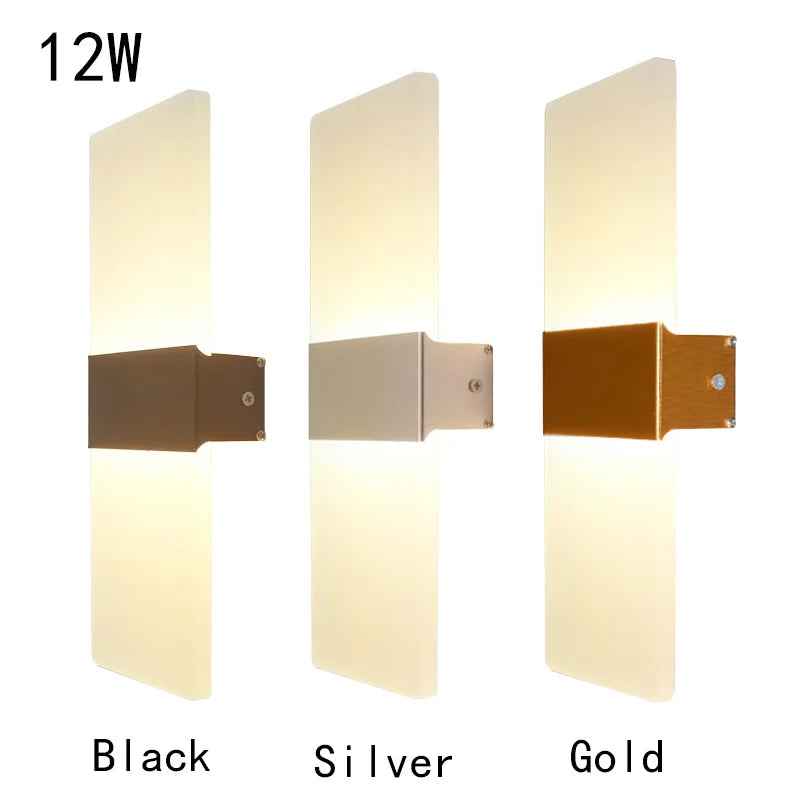 Mini Led Acrylic Wall Lamp AC90-260V